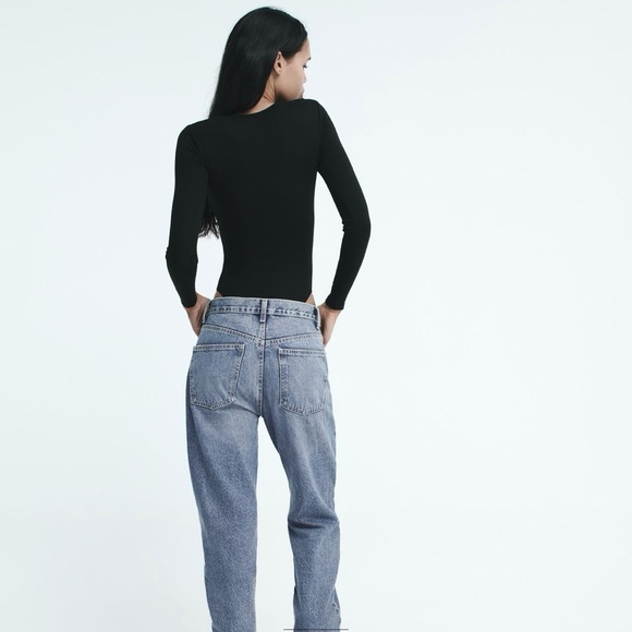 Modal fitted bodysuit Zara EUC - Picture 3 of 6